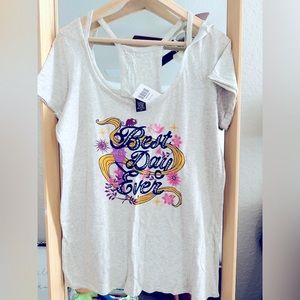Repunzel Tangled Disney Princess Top size Large L girls women’s tee SHIRT LADIES